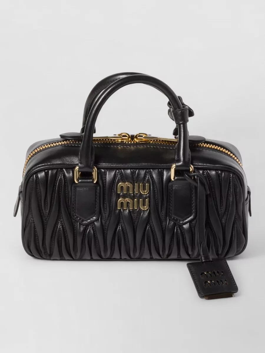 Miu Miu arcadie leather shoulder bag
