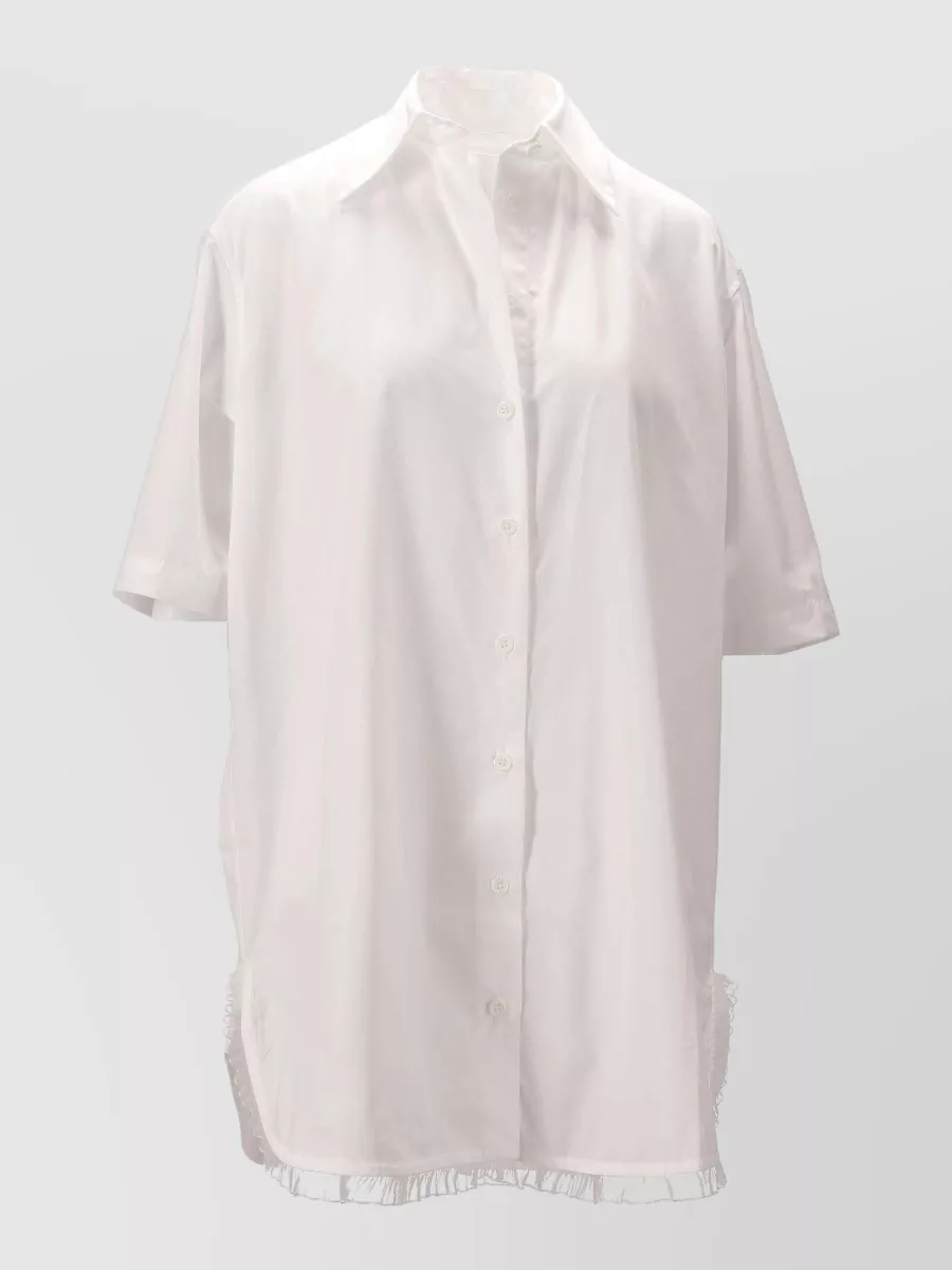 Niccolò Pasqualetti cotton poplin short-sleeve shirt