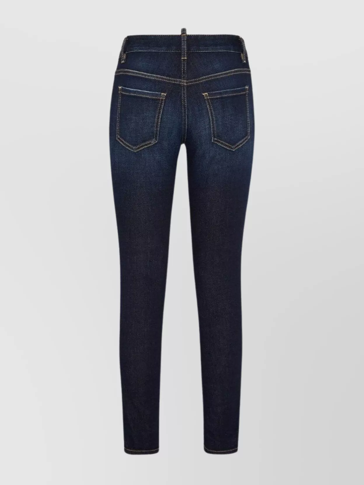 Dsquared2 Denim Trousers With Belt Loops And Pockets