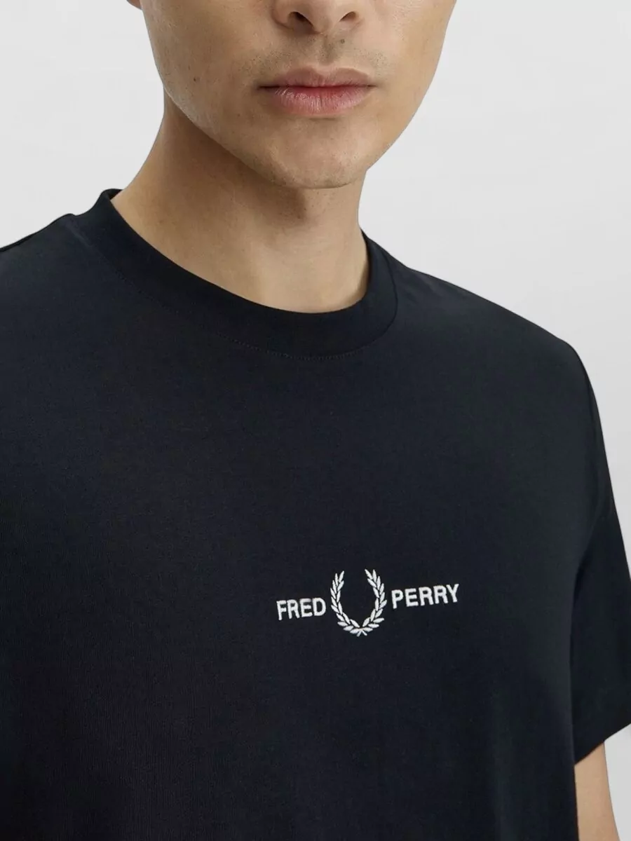 Fred Perry Logo Embroidered T-Shirt