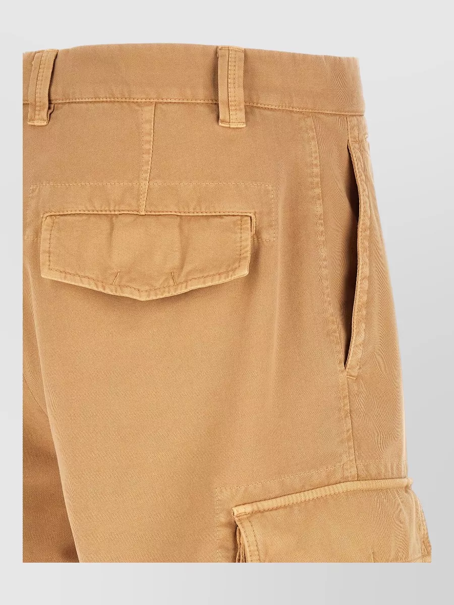 Brunello Cucinelli Cotton Cargo Bermuda Shorts