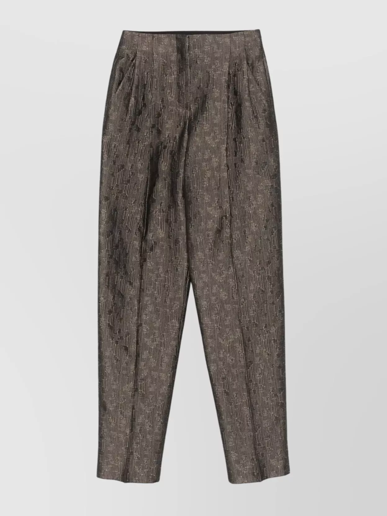 Giorgio Armani High-Rise Waist Pleated Front Trousers