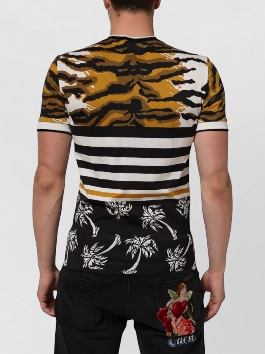 Dolce&Gabbana Printed Crew Neck T-Shirt