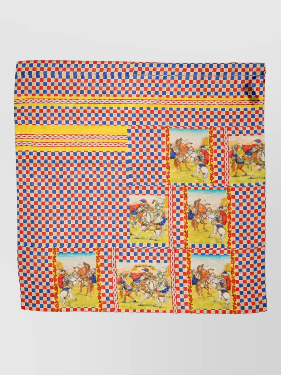 Dolce&Gabbana silk foulard scarf