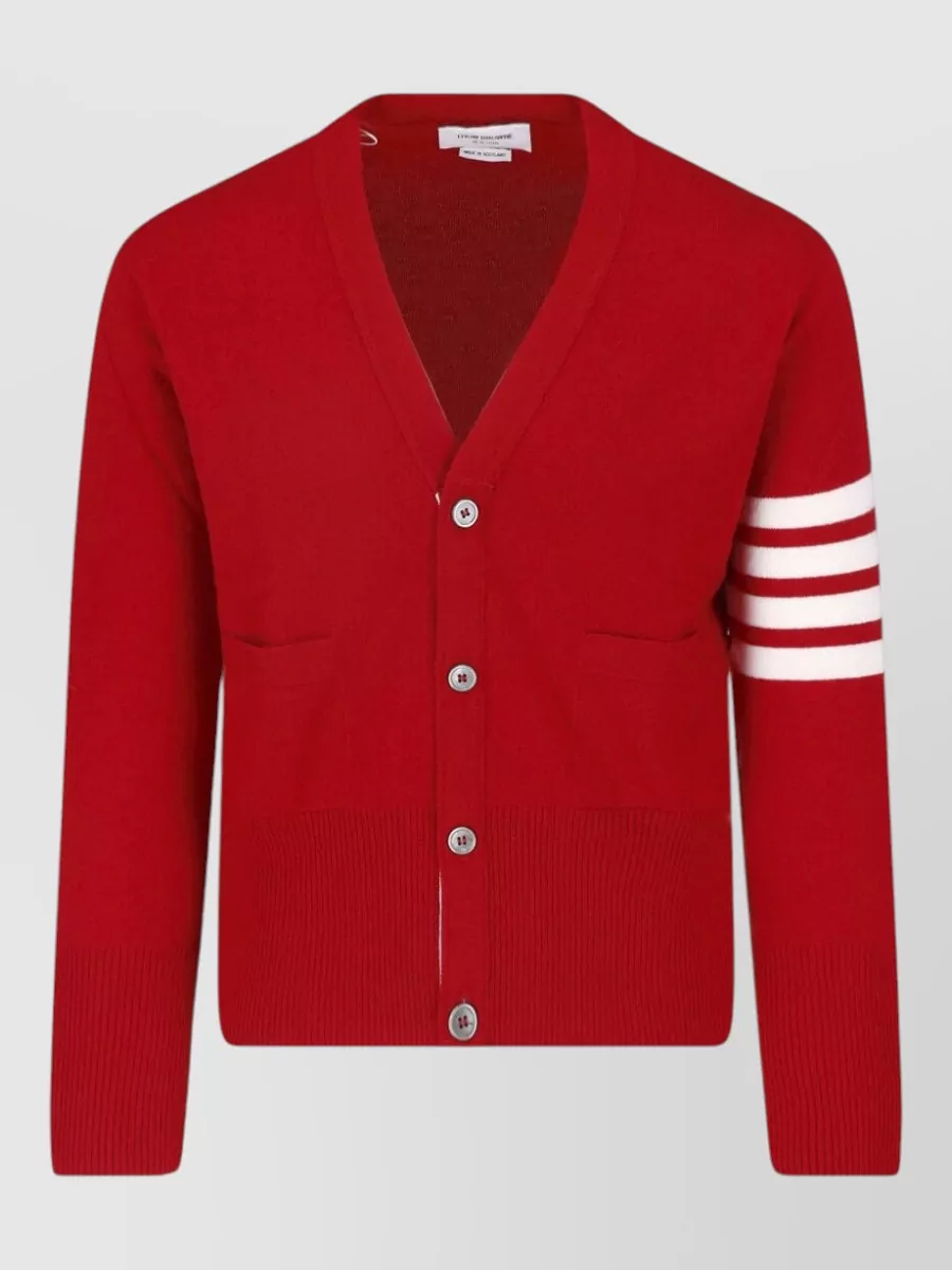 Thom Browne cashmere crewneck jacket