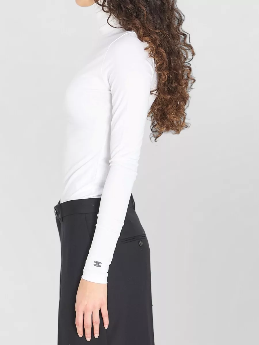 Celine High-Neck Slim-Fit Top