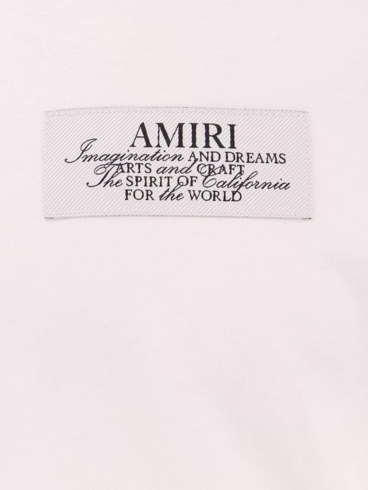 Amiri Logoed cotton crew-neck t-shirt | The Fashion Square