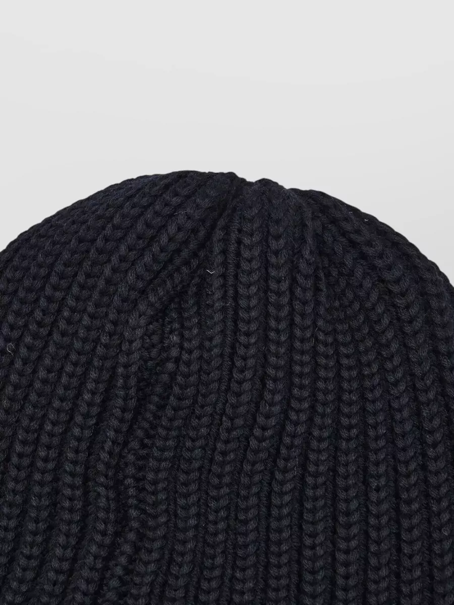 Needles Merino Wool Watch Cap Ribbed Turn Up
