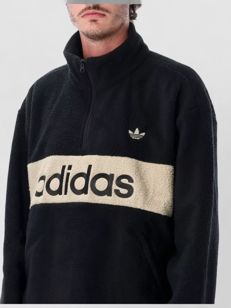 Adidas Originals Fleece Half Zip Sweatshirt