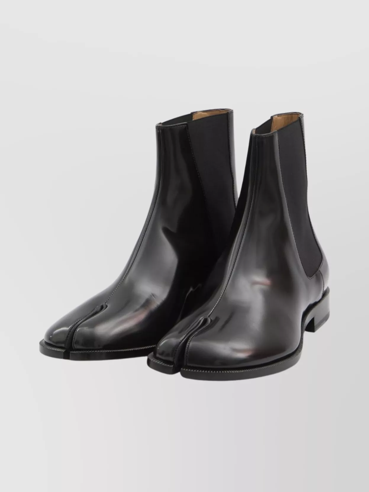 Maison Margiela Tabi Ankle Boots Cylindrical Heel
