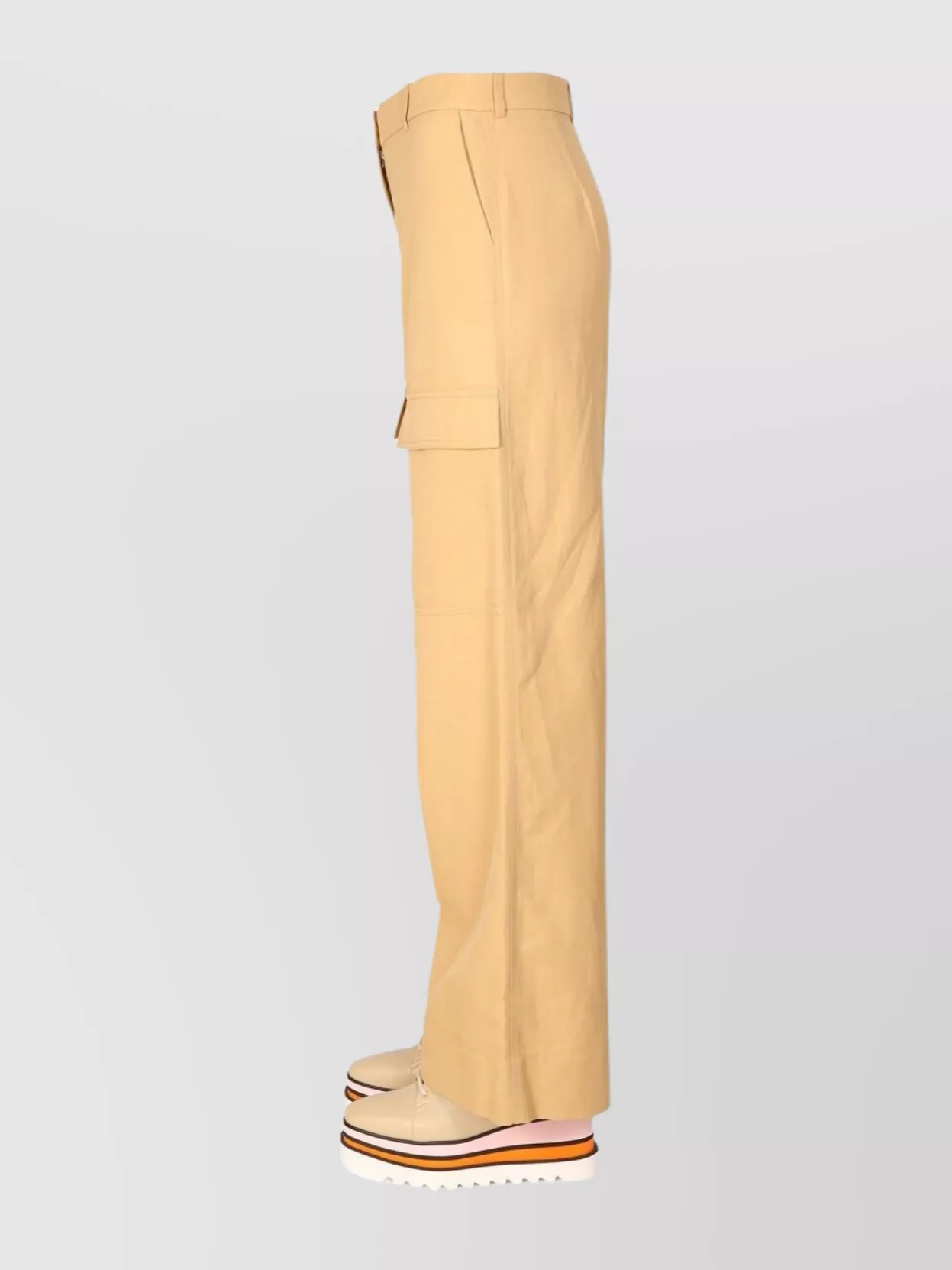 STELLA MCCARTNEY WIDE LEG CARGO TROUSERS