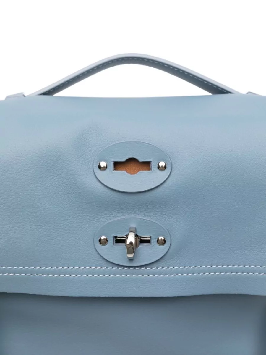 Zanellato Studded Leather Tote Bag