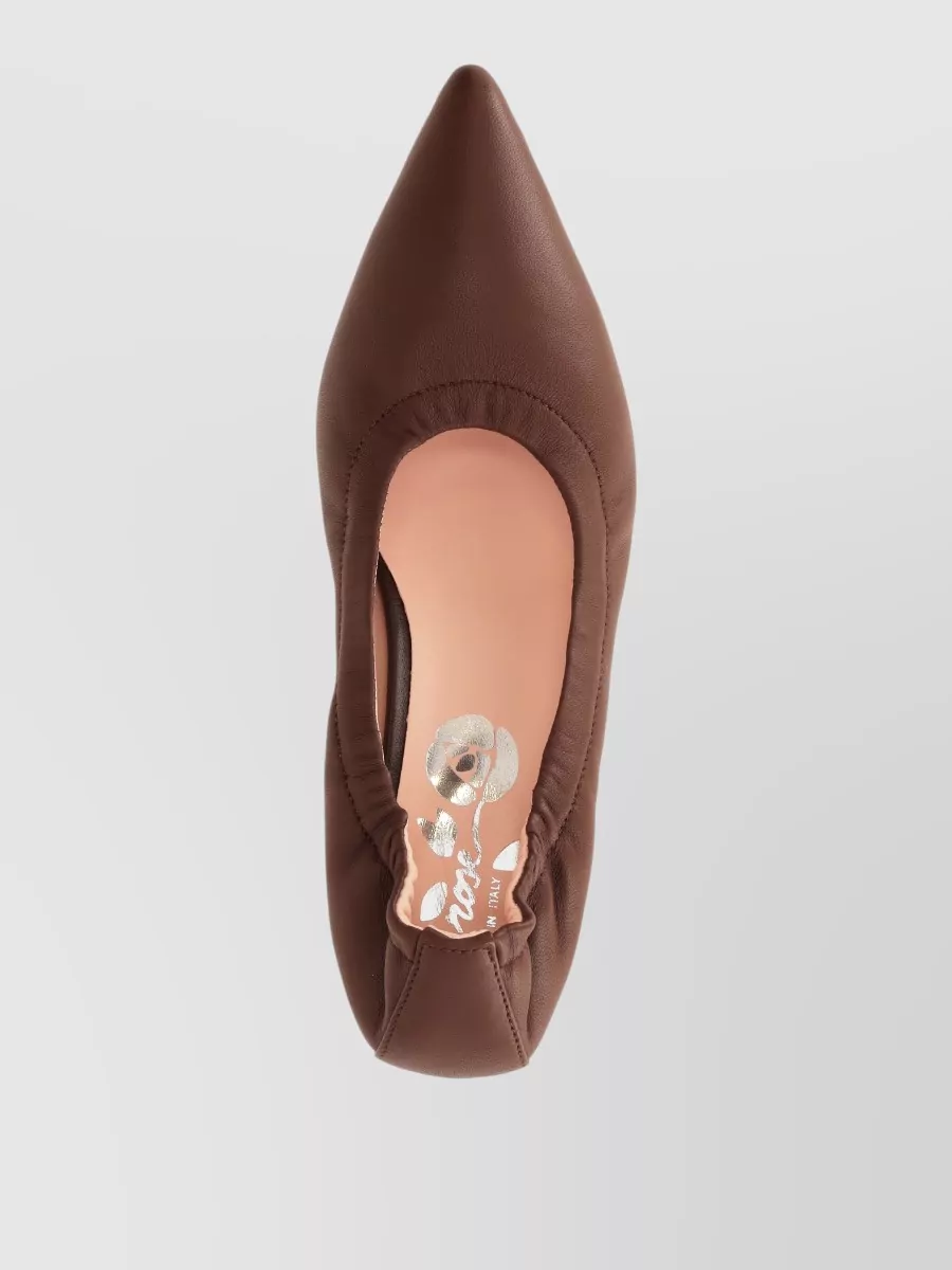 La Rose Nappa Leather Pumps