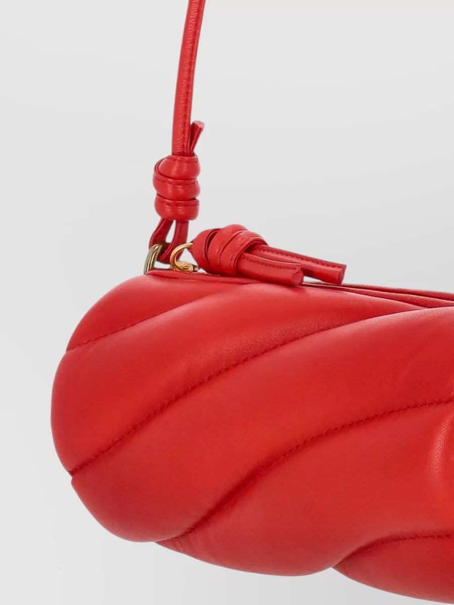 Fiorucci Leather Mini Shoulder Bag