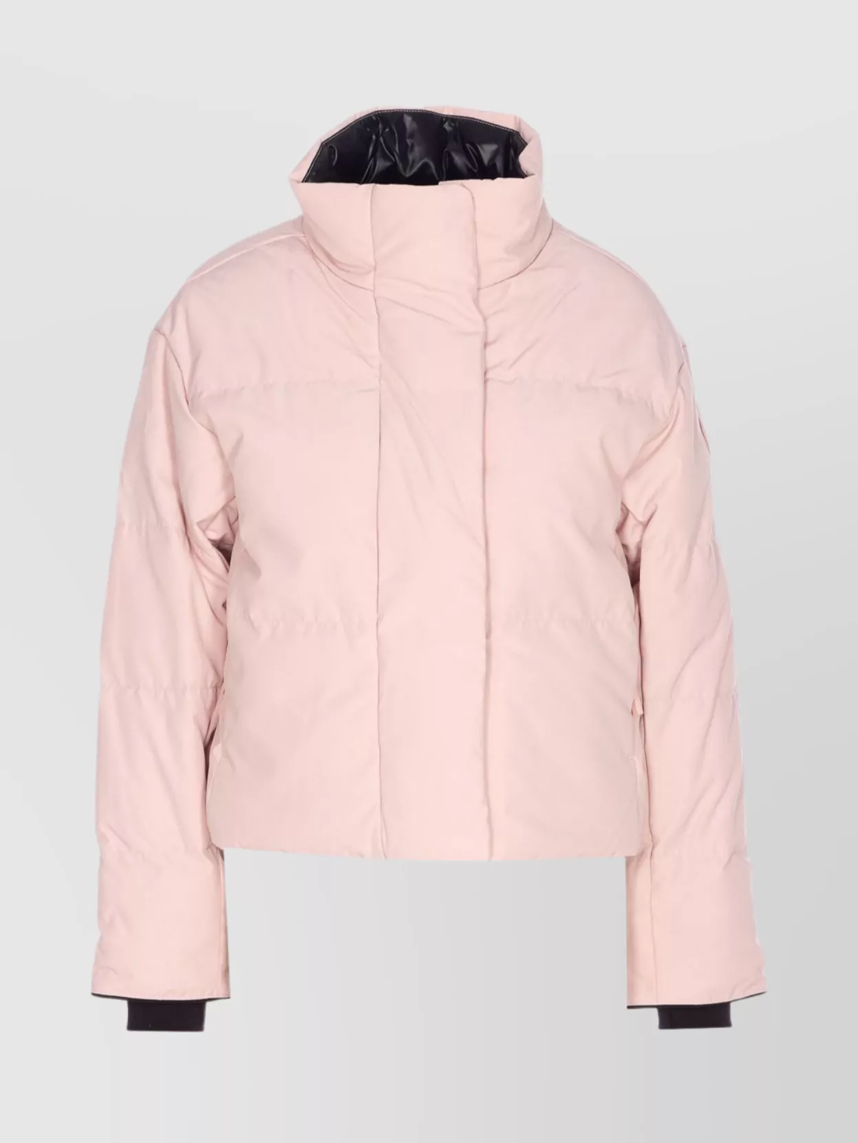 Canada Goose Long-sleeved Stand-collar Down Jacket In Pink