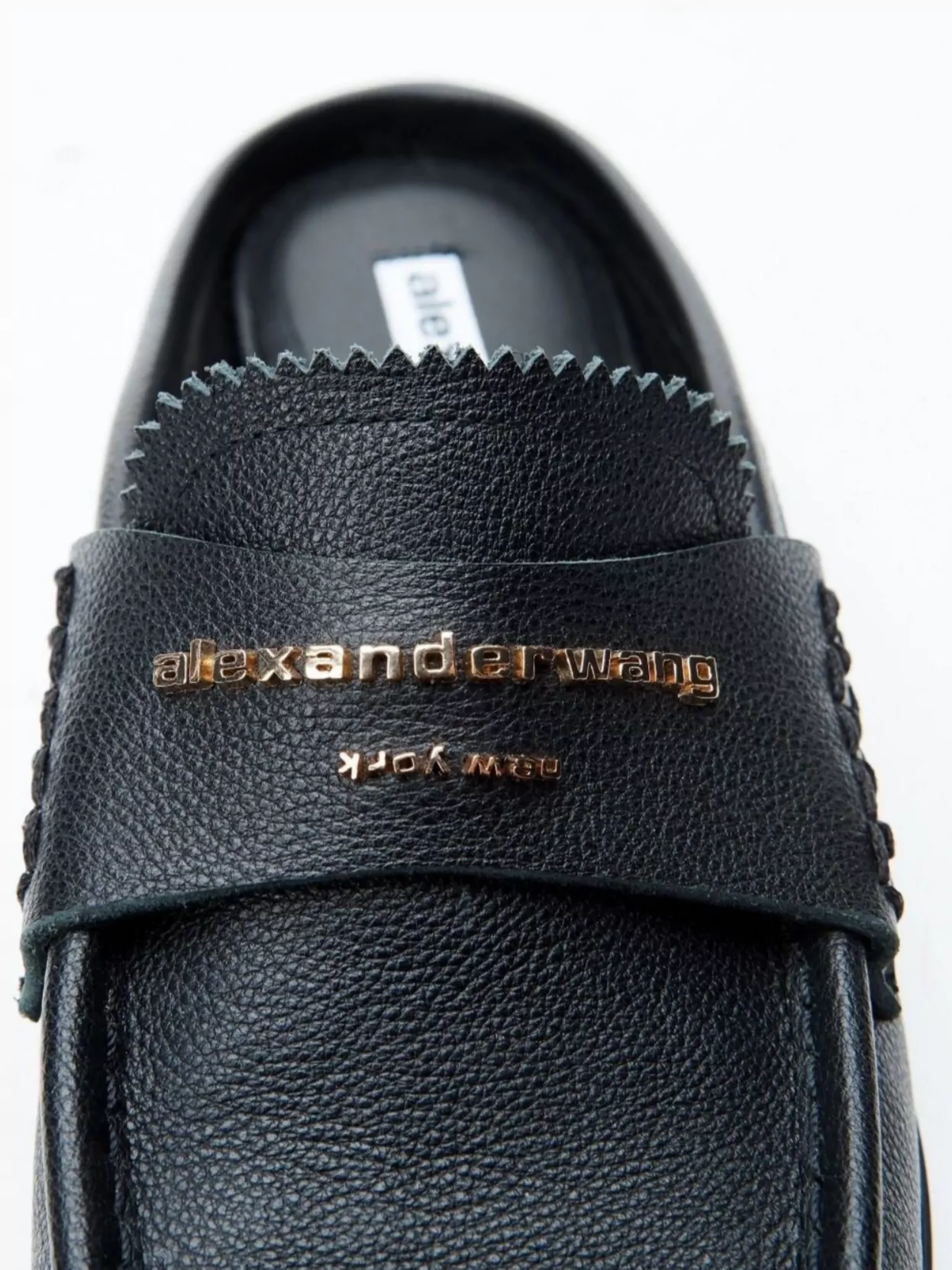 Alexander Wang Loafers With Round Toe And Textured Finish