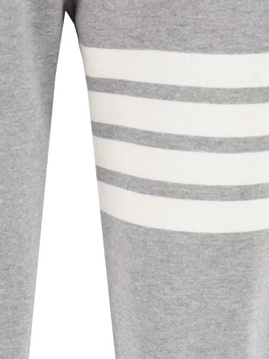 Thom Browne Cotton Jersey Tapered Sweatpants