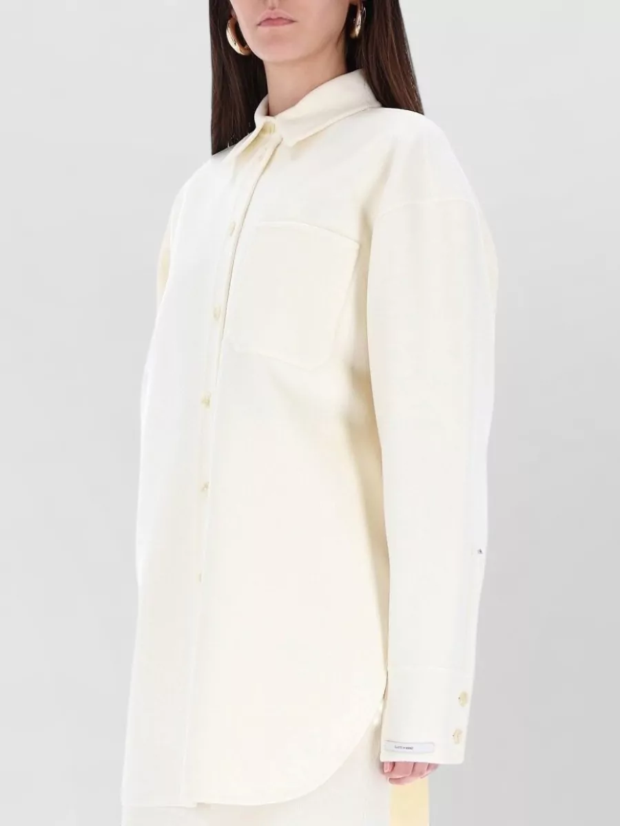 Sportmax Virgin Wool Oversized Shirt