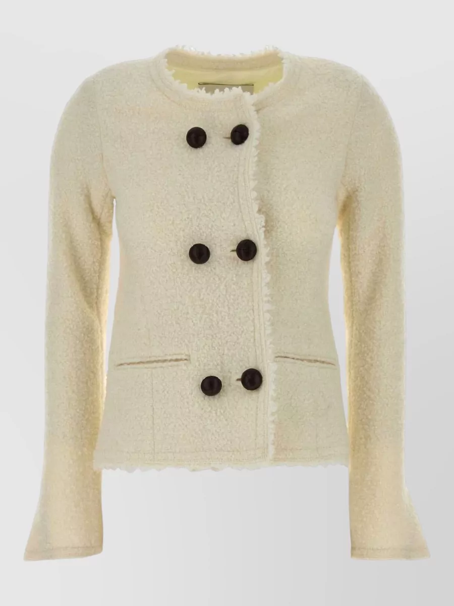 Isabel Marant bouclé single-breasted blazer