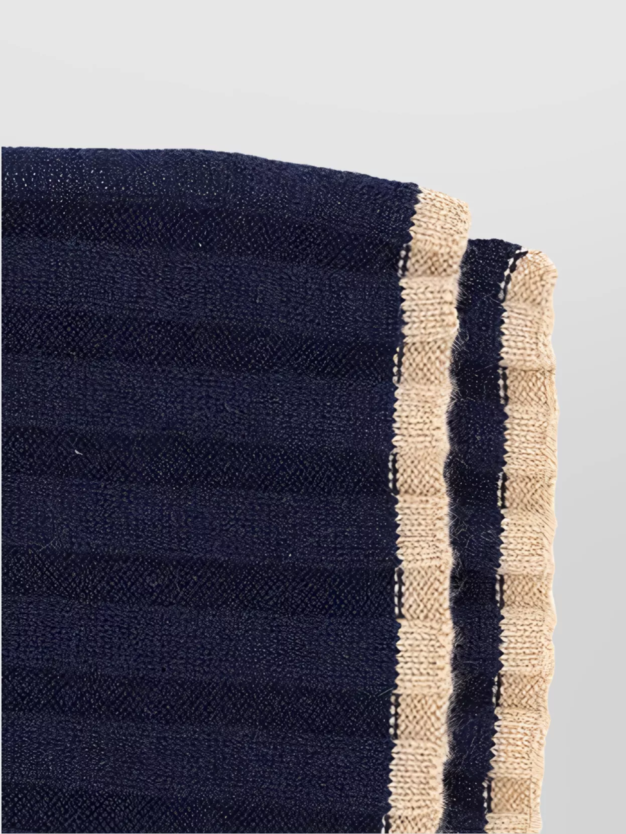 Brunello Cucinelli Ribbed Cashmere Scarf