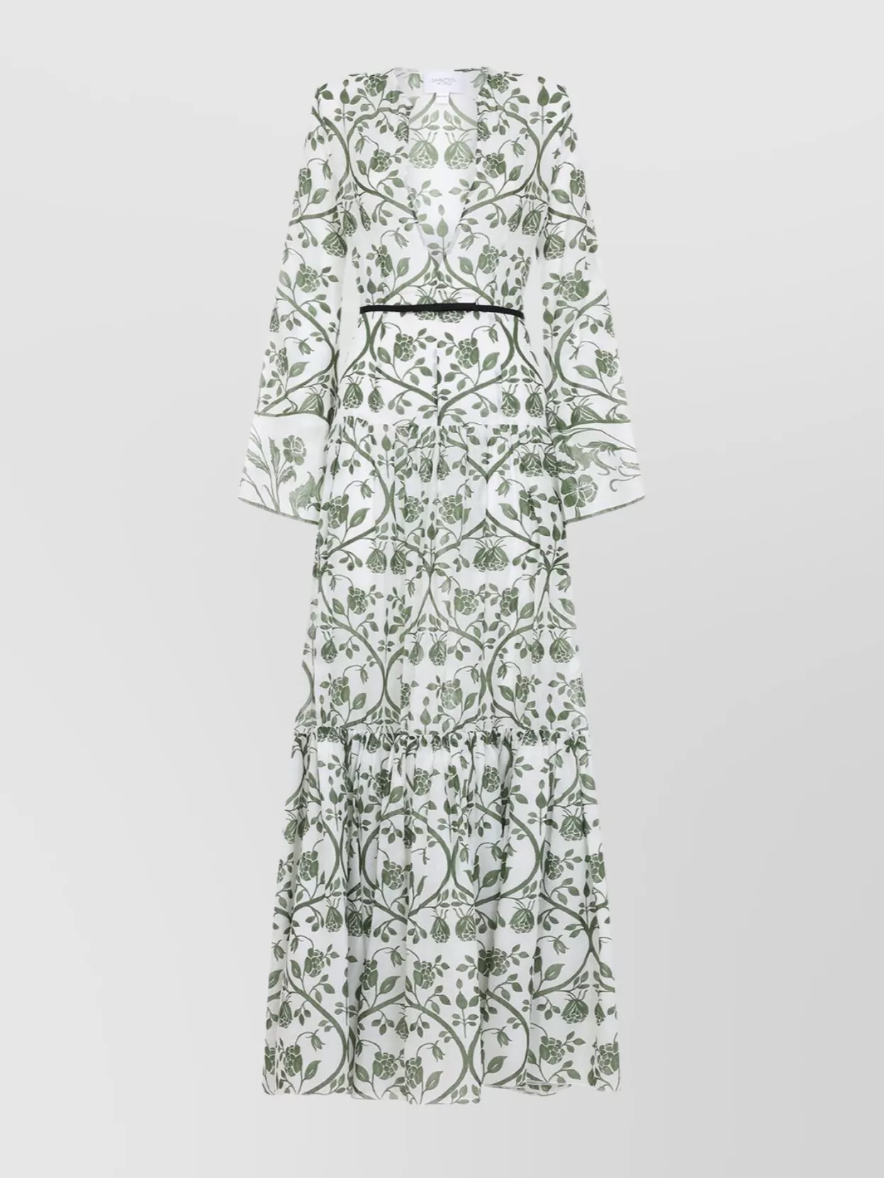 Giambattista Valli Long Cotton Dress Floral Print
