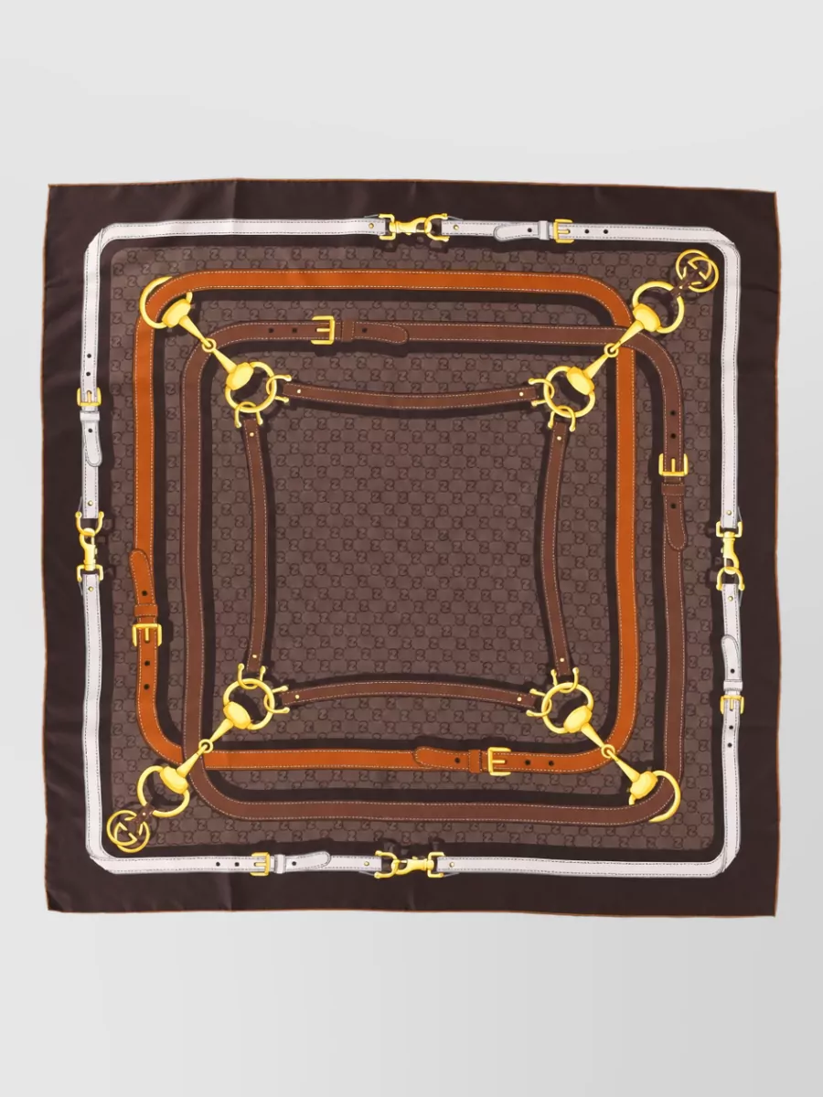 Gucci silk scarf