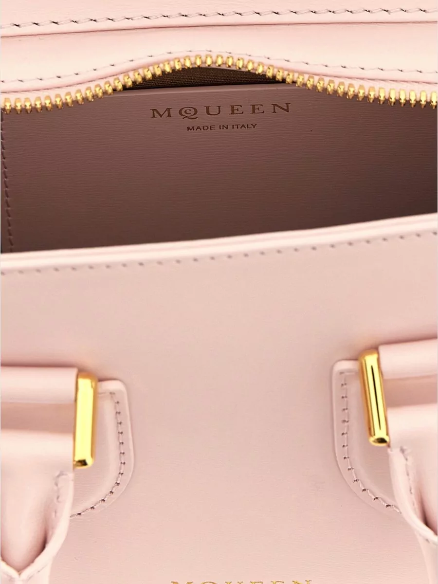 Mc Queen Calfskin Leather Mini Shoulder Bag