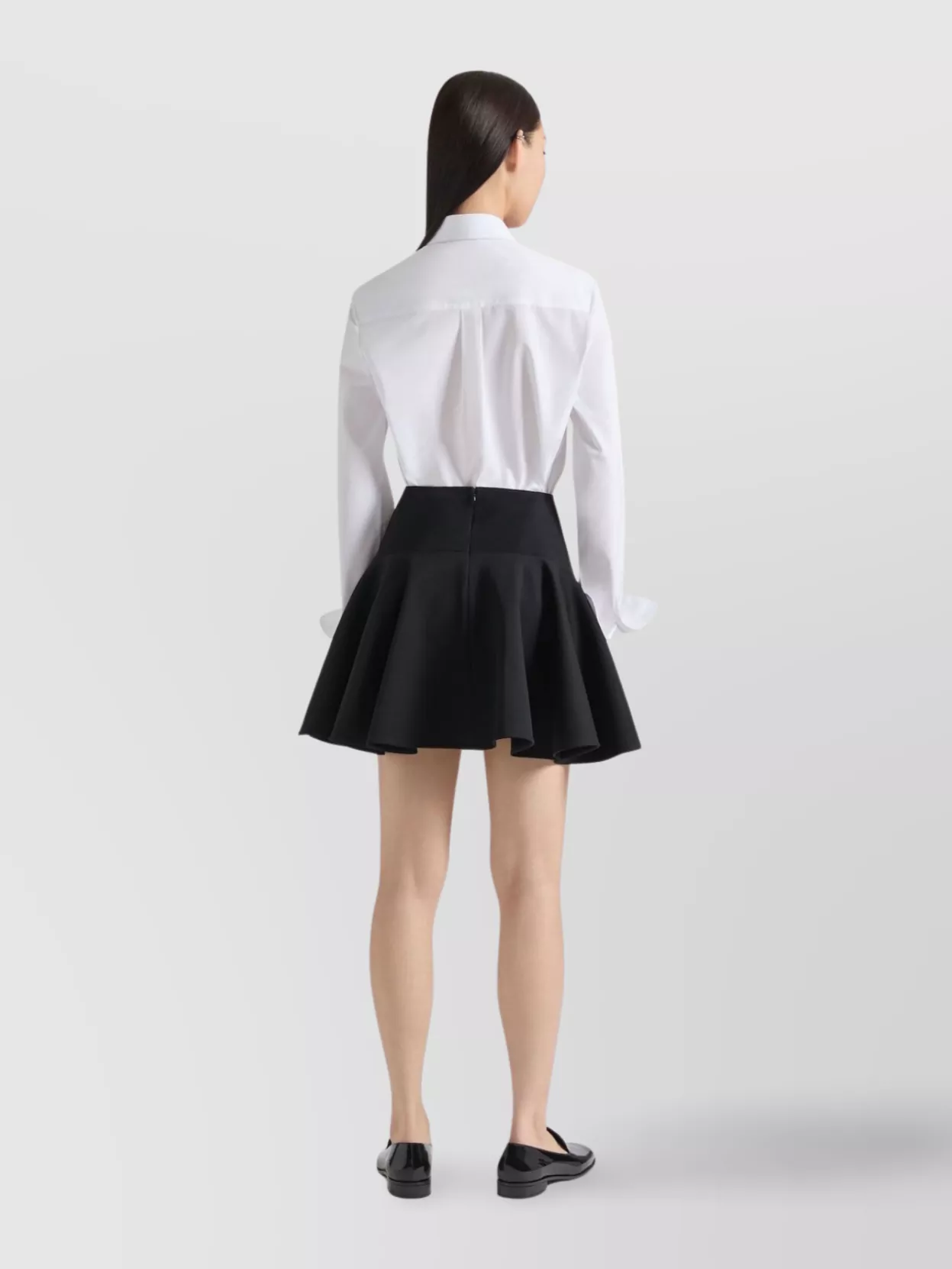 Givenchy Logo Shirt With Pointed Collar And Long Sleeves
