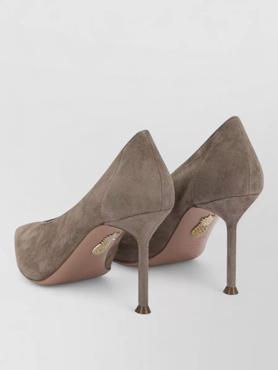 Aquazzura Suede Voltaire 85Mm Pumps