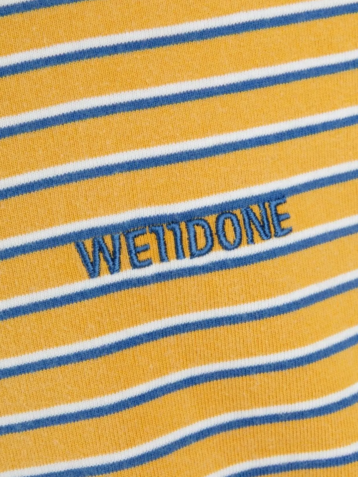 We11 Done Striped Crew Neck Short Sleeve T-Shirt