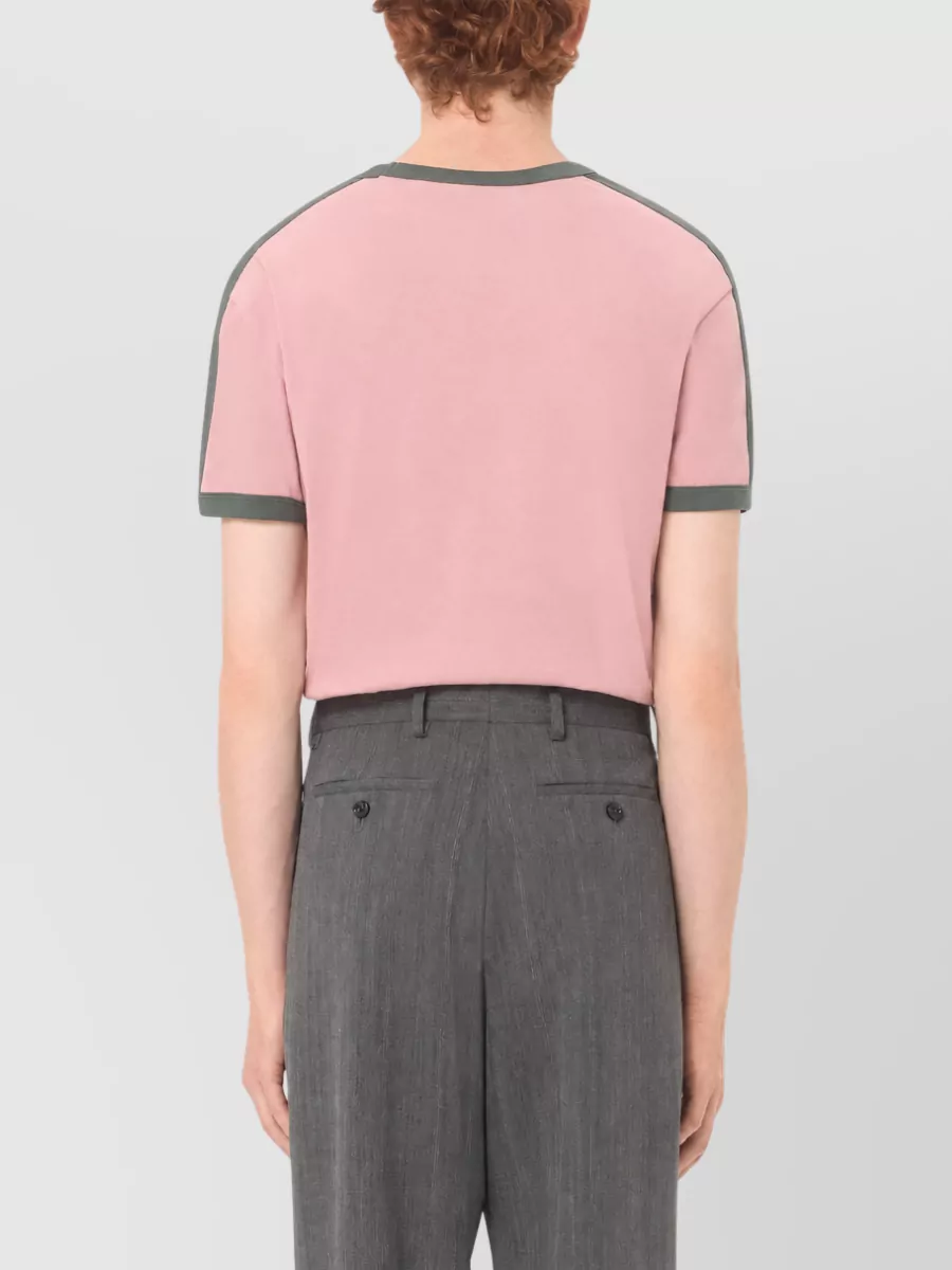 Valentino Embroidered Cotton-Jersey T-Shirt