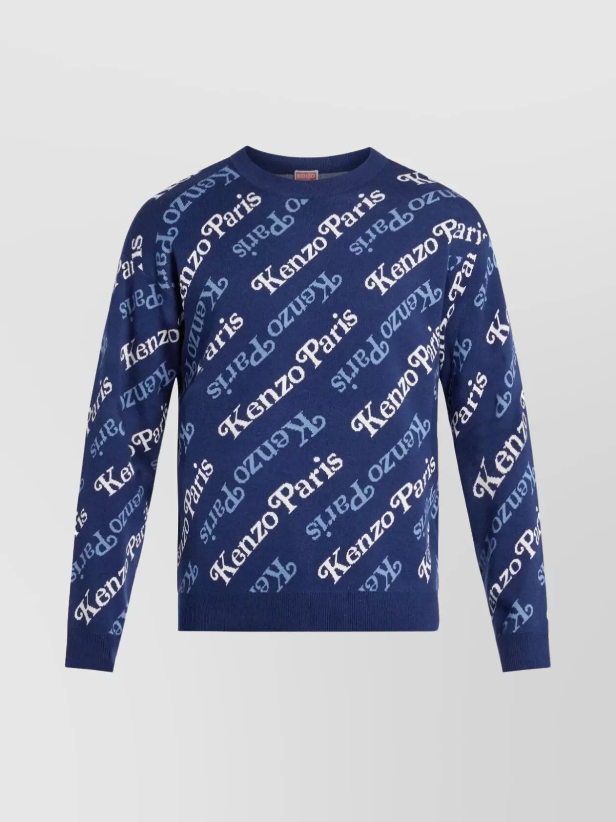 Shop Kenzo Verdy's Crew Neck Sweater In Blue