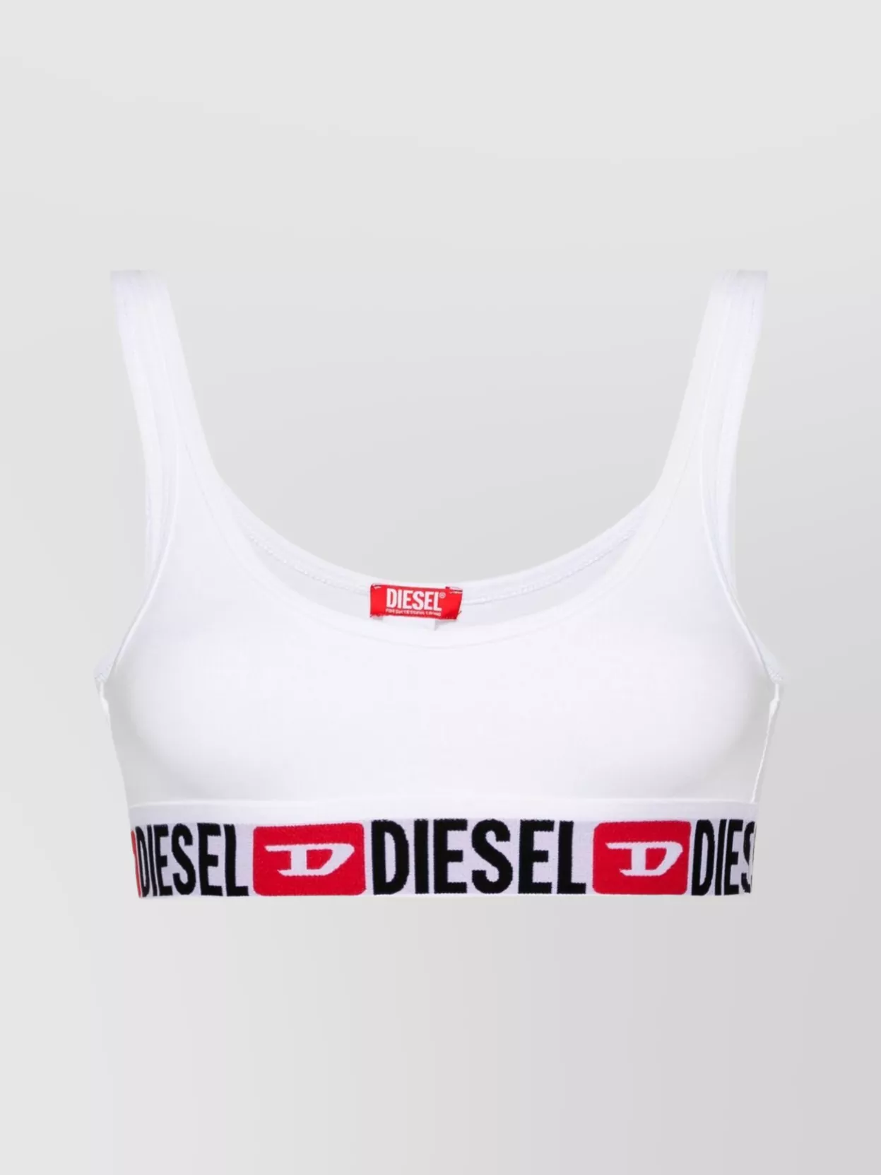 Diesel Ribbed Cotton Bralette
