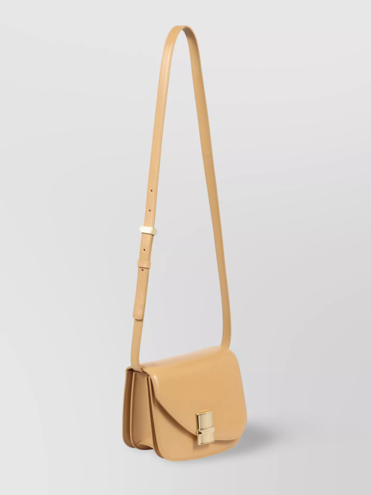 Ferragamo Fiamma Leather Crossbody Bag