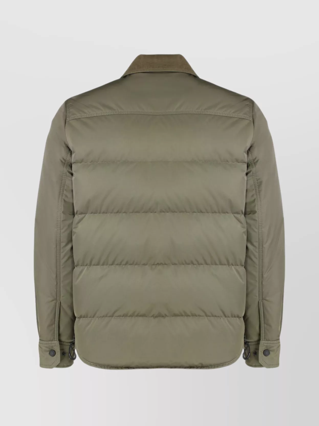 Moncler Versatile Long Sleeve Utility Jacket In Green