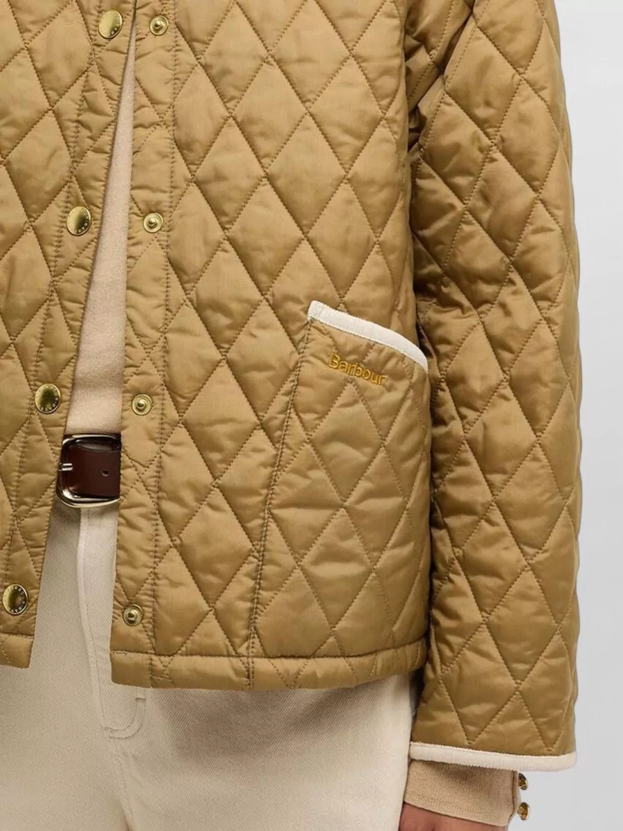 Barbour Quilted Cropped Jacket