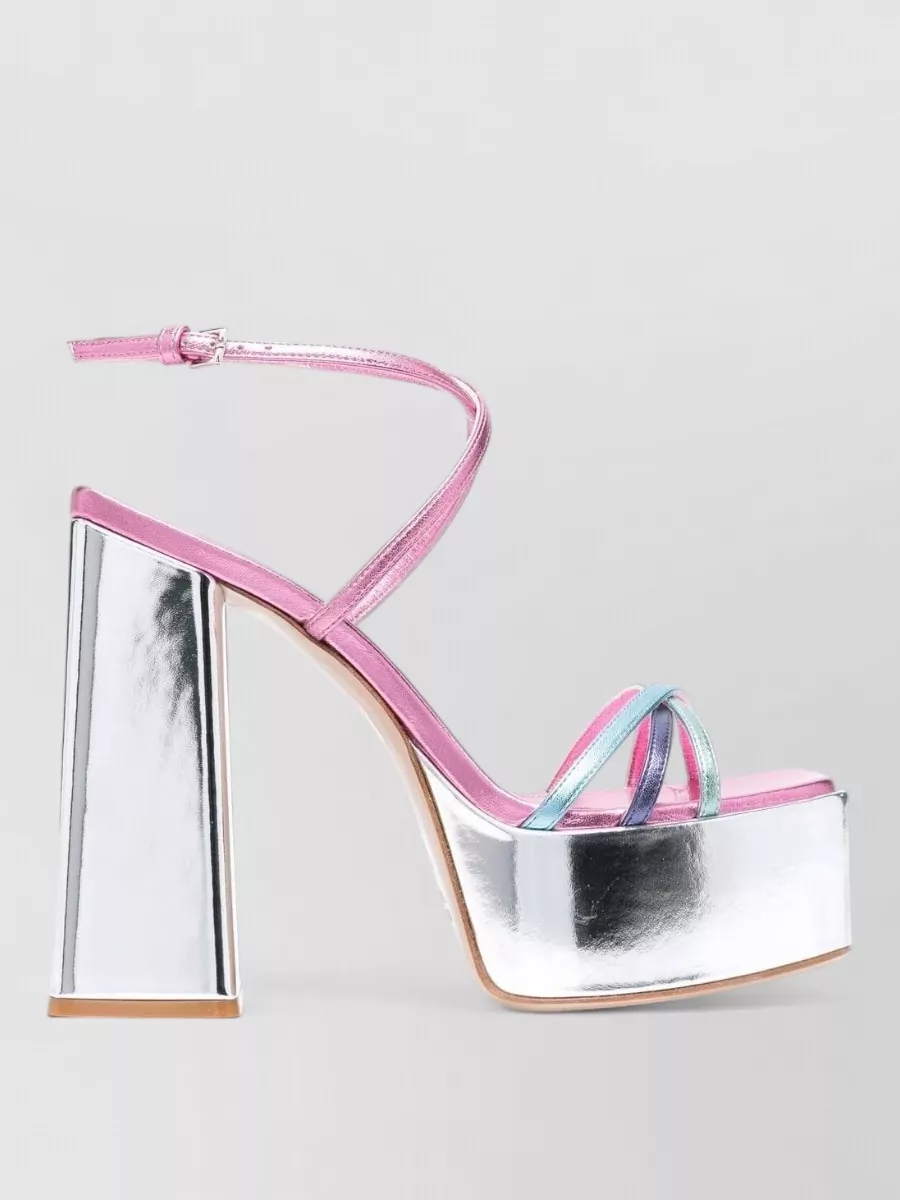 Haus Of Honey Leather Platform Sandals