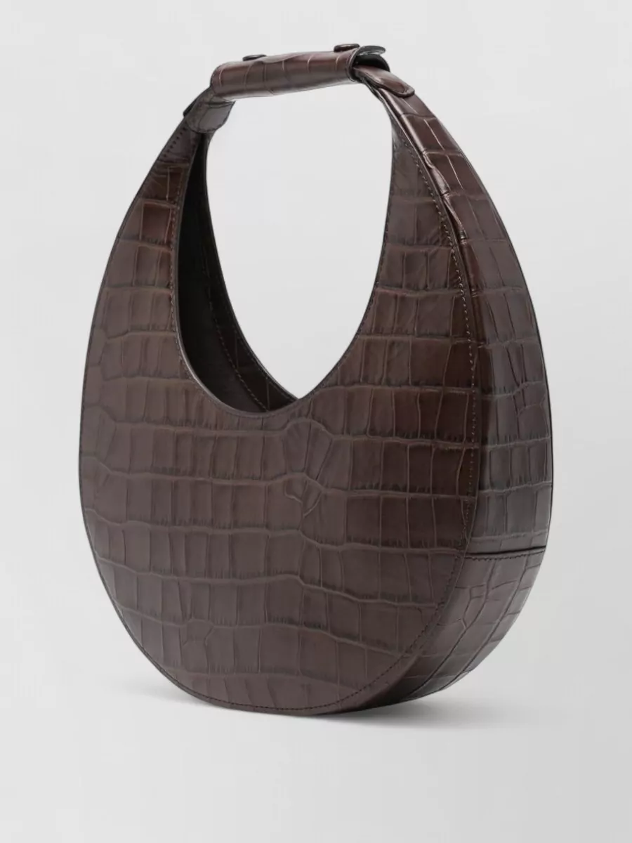 Staud Moon Leather Shoulder Bag