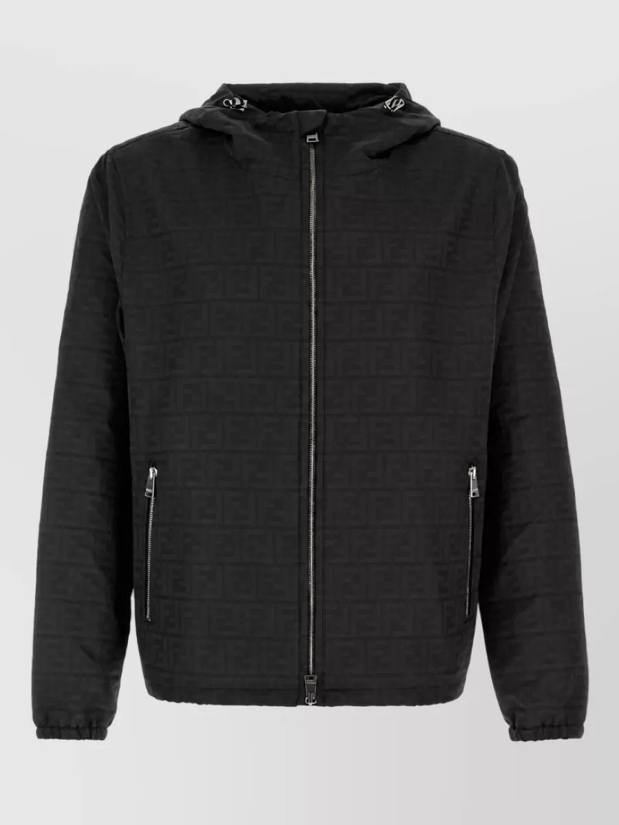 Fendi polyester puffer coat