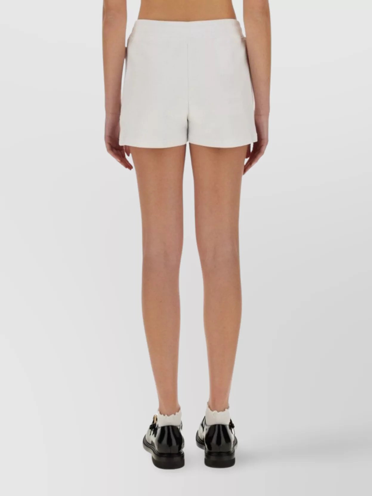 Moschino Graphic Print Bear Shorts With Side Pockets