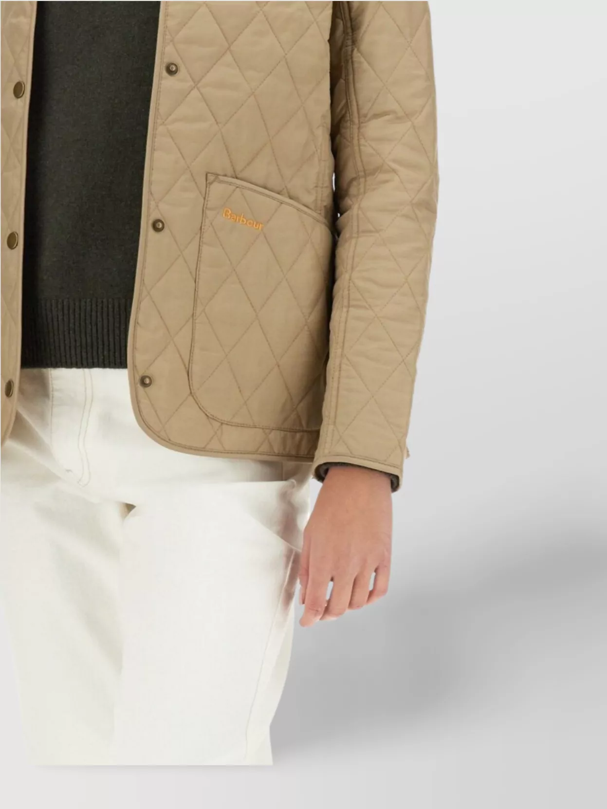 Barbour Annandale Quilted Collared Neck Jacket