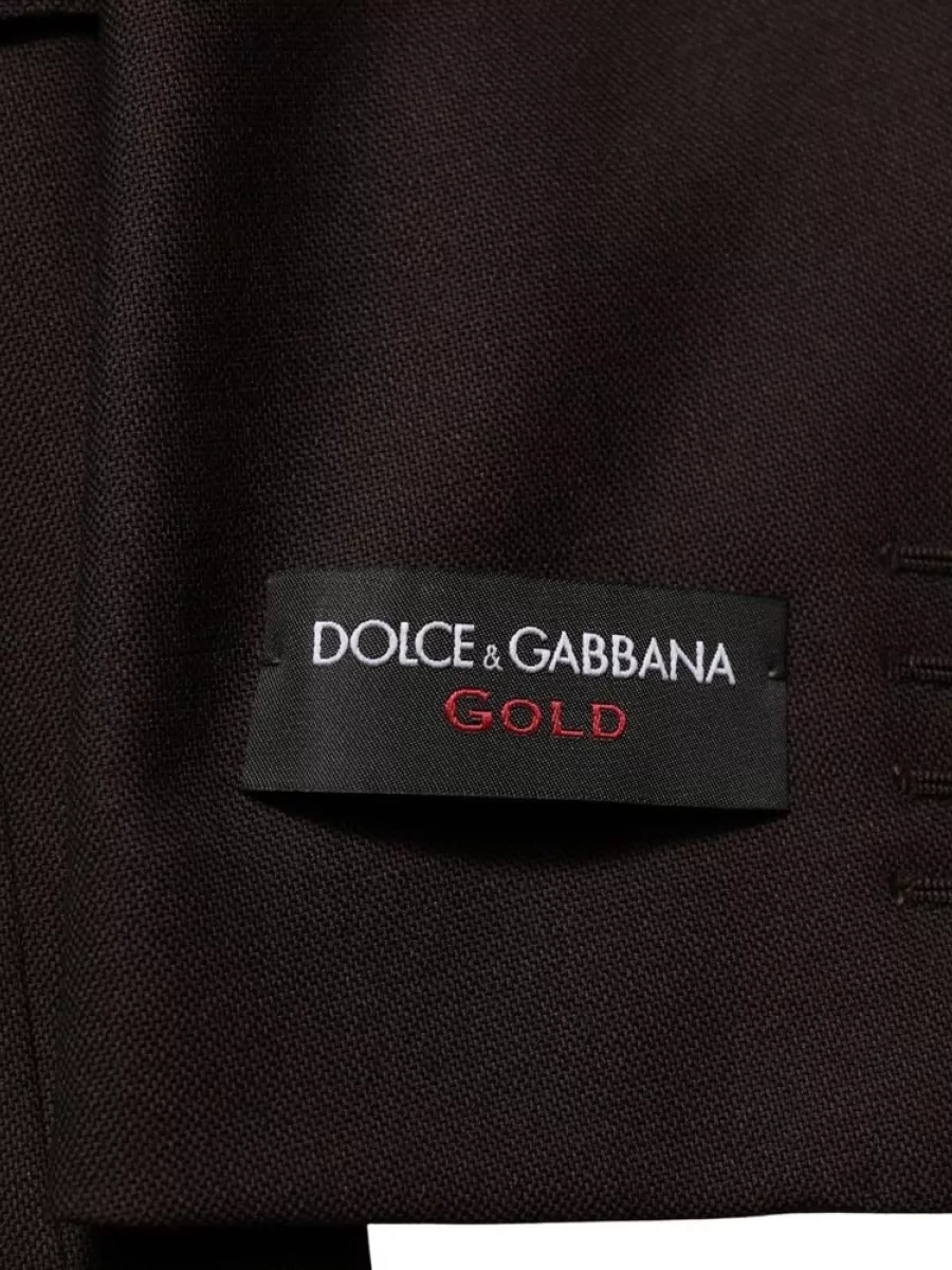 Dolce&Gabbana Virgin Wool Single Breasted Suit