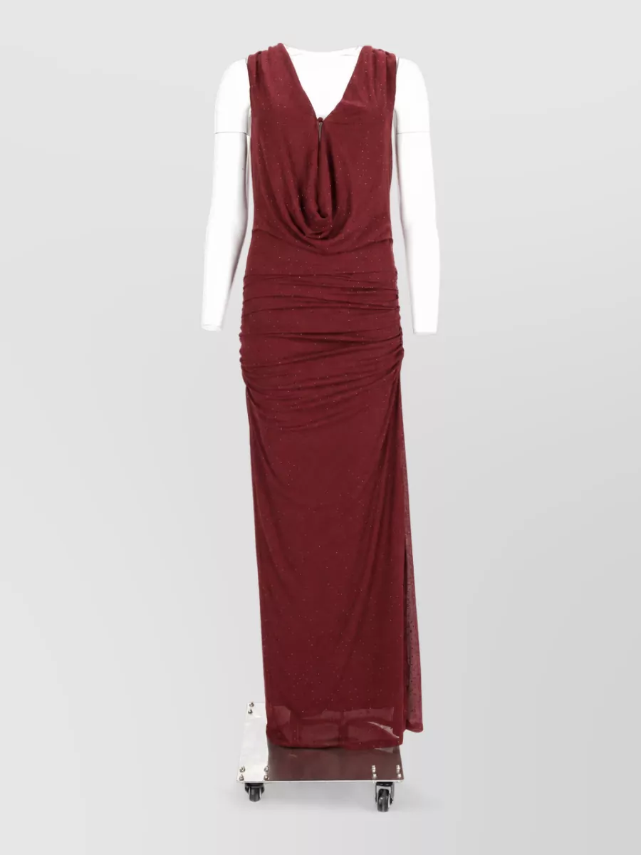Rotate maxi dress