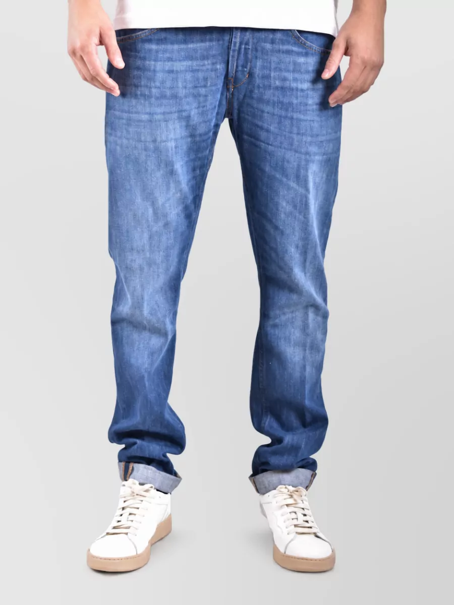 Dondup Denim Straight-Leg Jeans