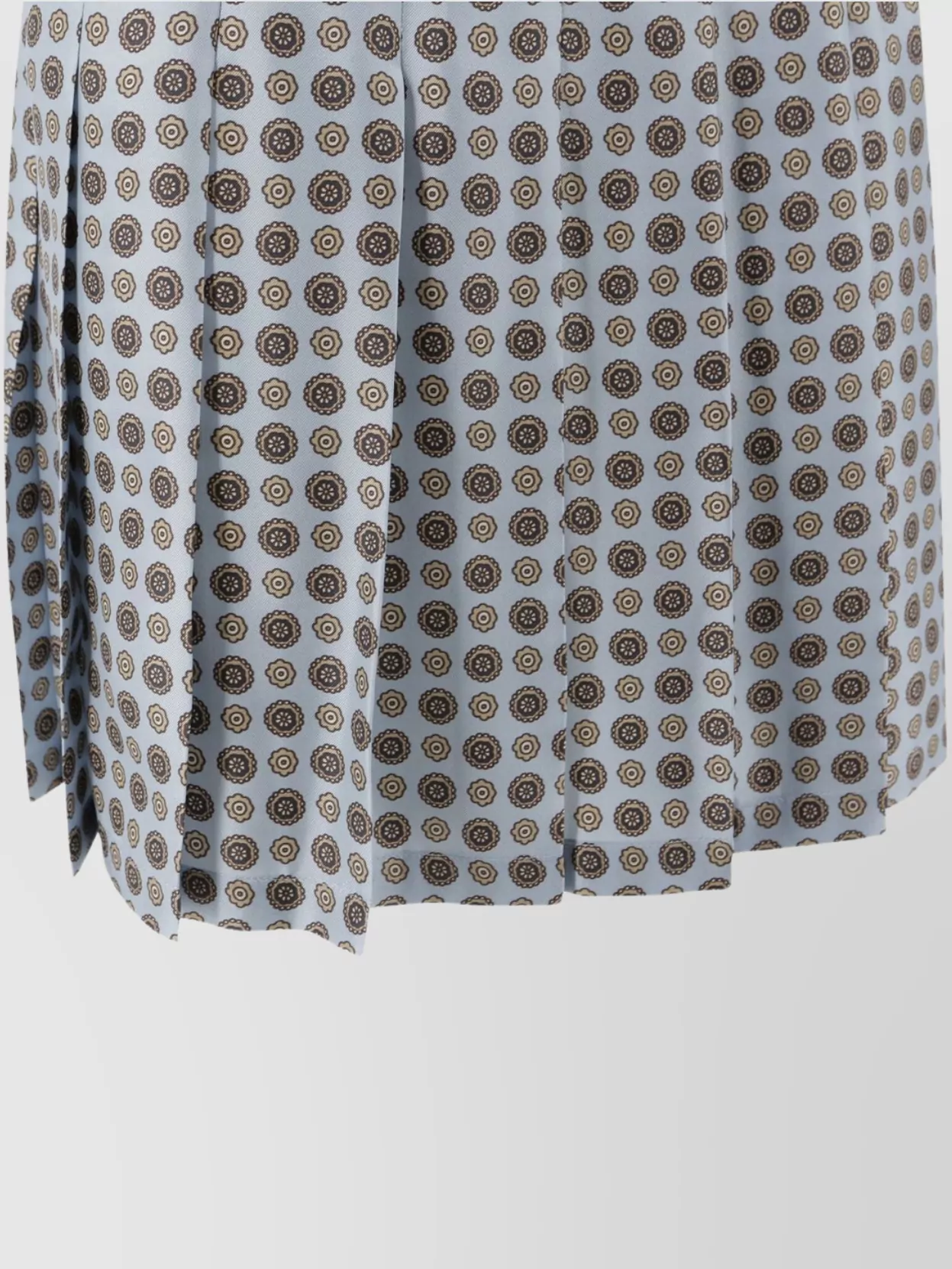 's Max Mara Pleated A-line Skirt High Waist