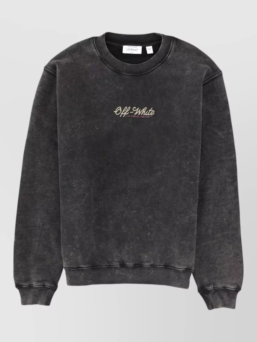 Off-White printed regular-fit sweatshirt