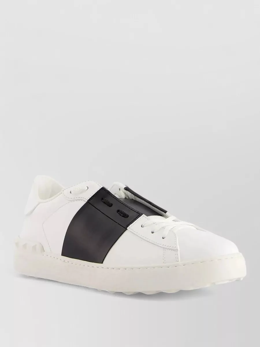 Valentino leather low-top sneakers