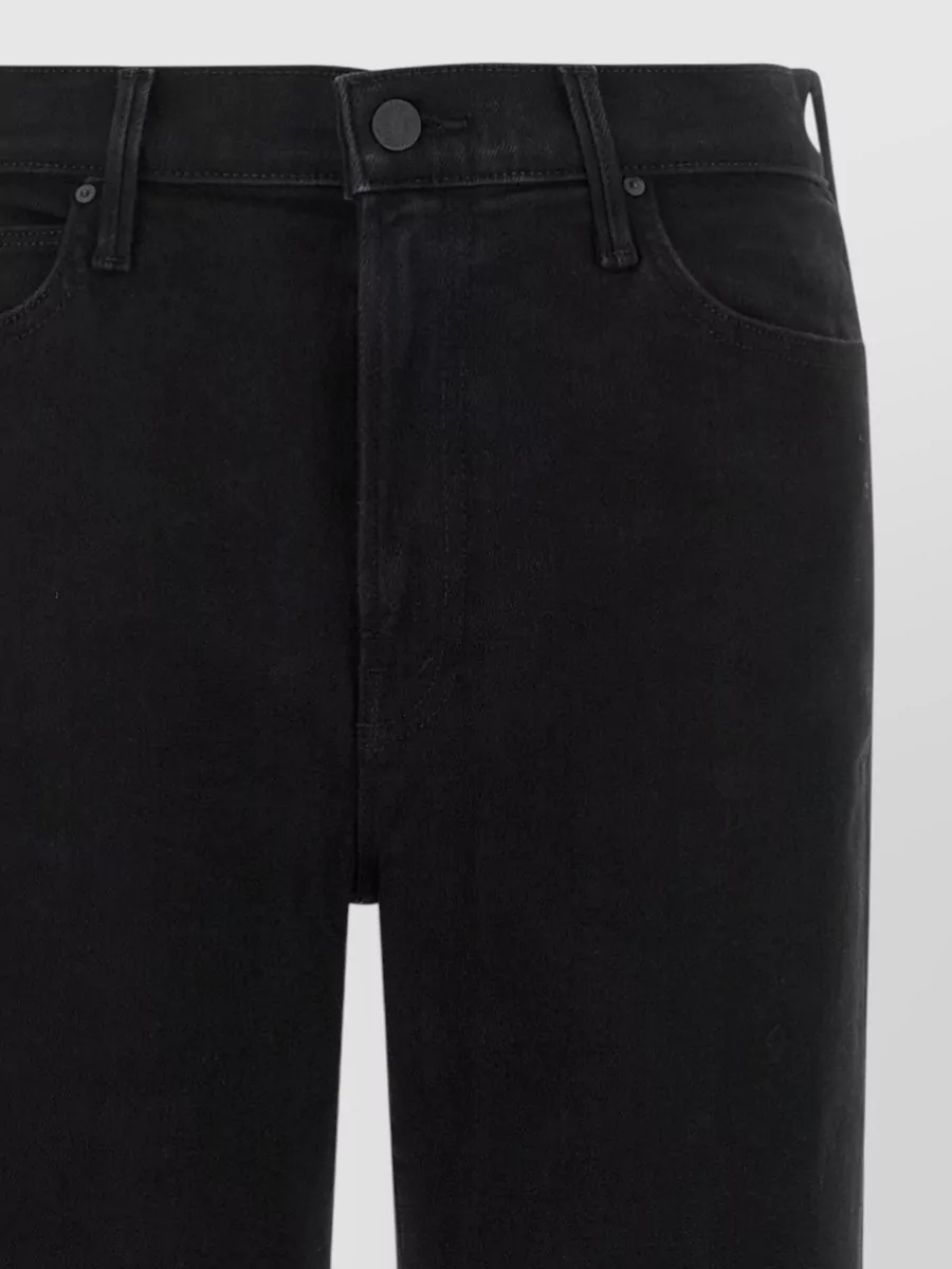 Mother Denim High-Rise Kick Flare Jeans
