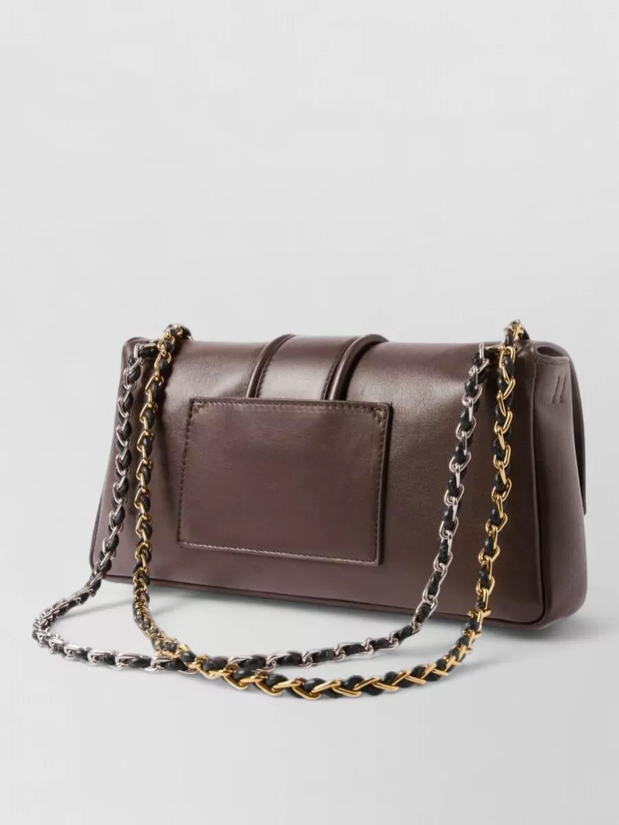 Jacquemus Le Bambino Leather Clutch Bag