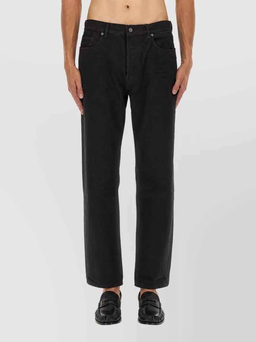 Saint Laurent Denim Jeans Mick Straight Leg Five Pocket